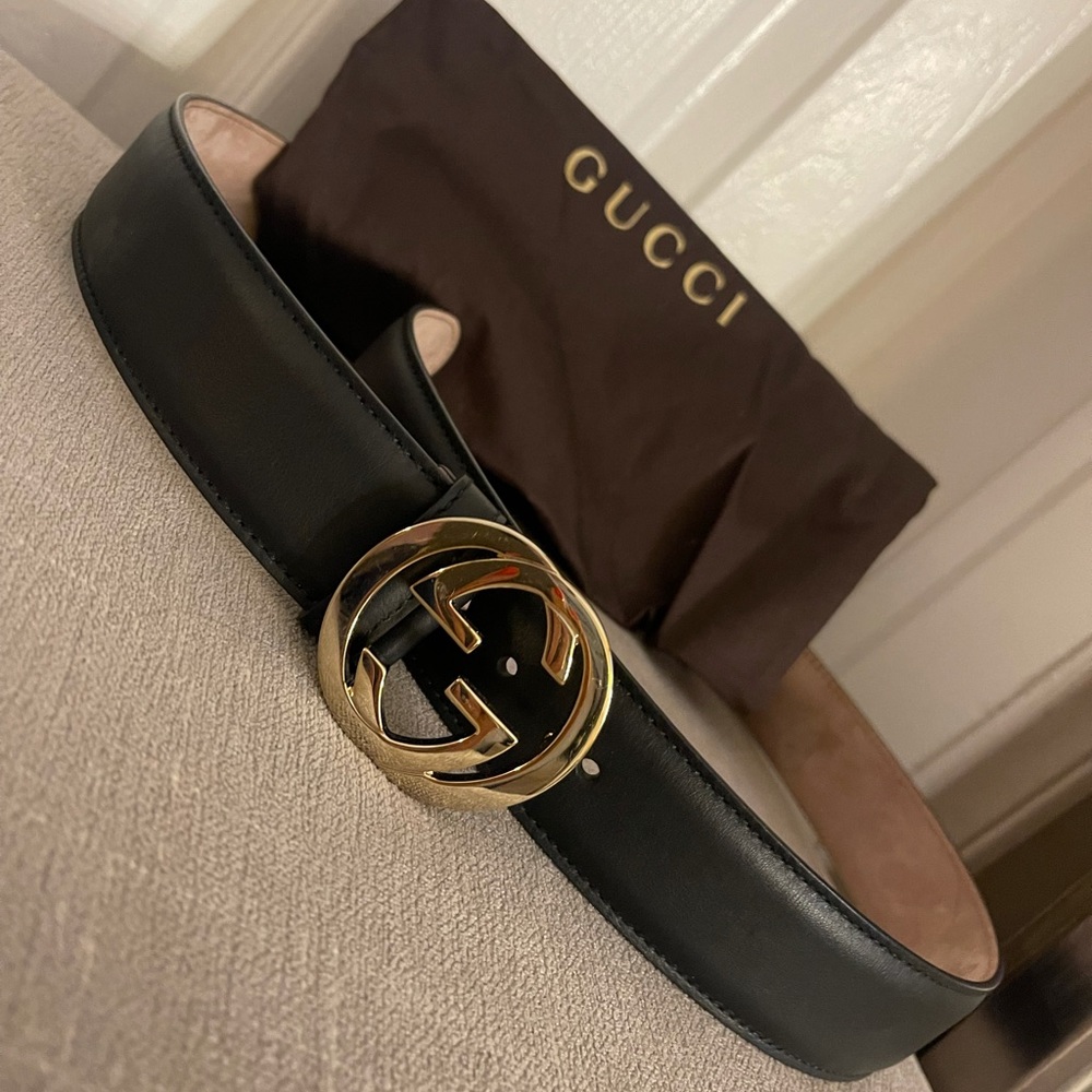 Gucci Belt with Interlocking G Buckle